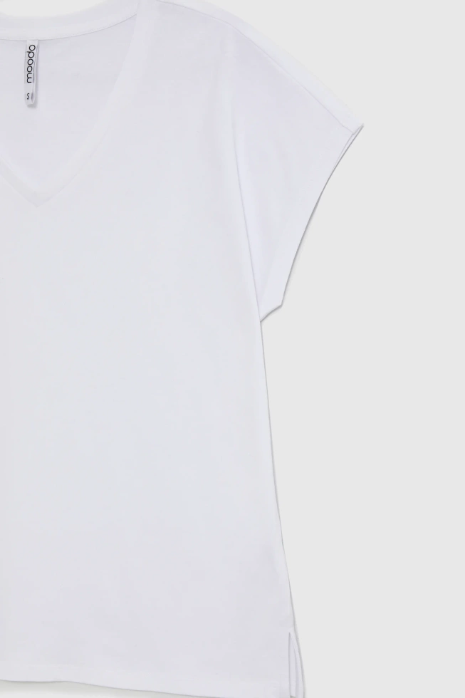 WOMEN'S TSHIRT L-TS-4951 WHITE
