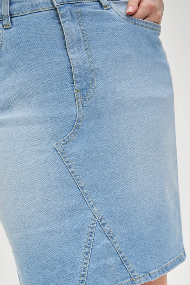 SPÓDNICA DAMSKA L-SC-4600 BLUE-pakiet