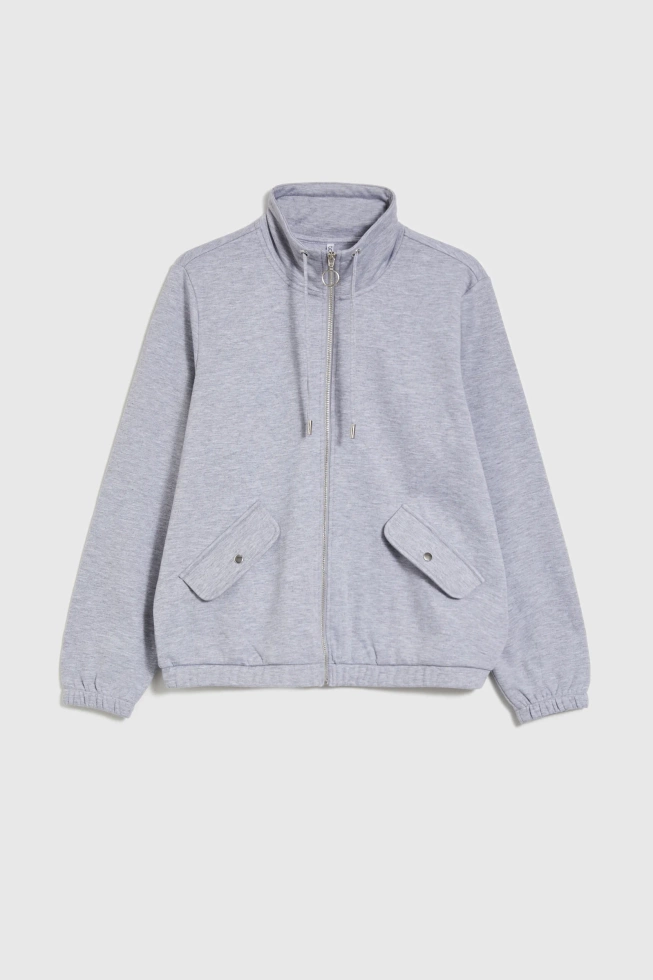 BLUZA DAMSKA Z-BL-4811 L.GREY MEL