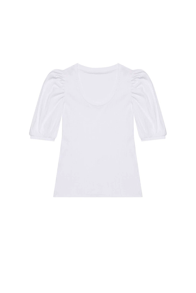 LADIES TSHIRT L-TS-3763 WHITE