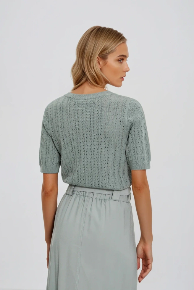 WOMEN'S SWEATER L-SW-4911 OLIVE