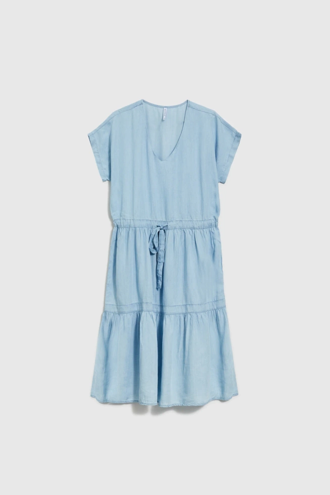 WOMEN'S DRESS L-SU-4623 L.BLUE