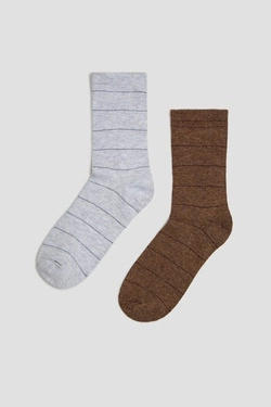 SKARPETKI DAMSKIE Z-SK-4205 BROWN