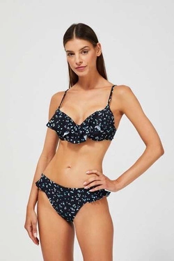 Ruffled bikini bottom