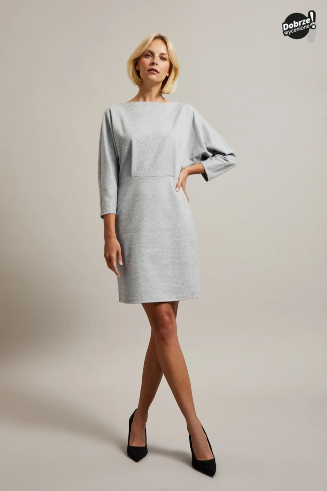 WOMEN'S DRESS Z-SU-4518 GREY MEL