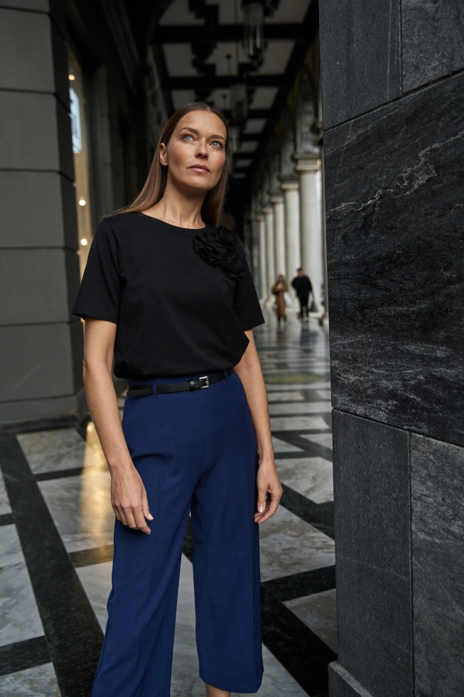 KOSZULKA DAMSKA Z-TS-4832 BLACK-pakiet