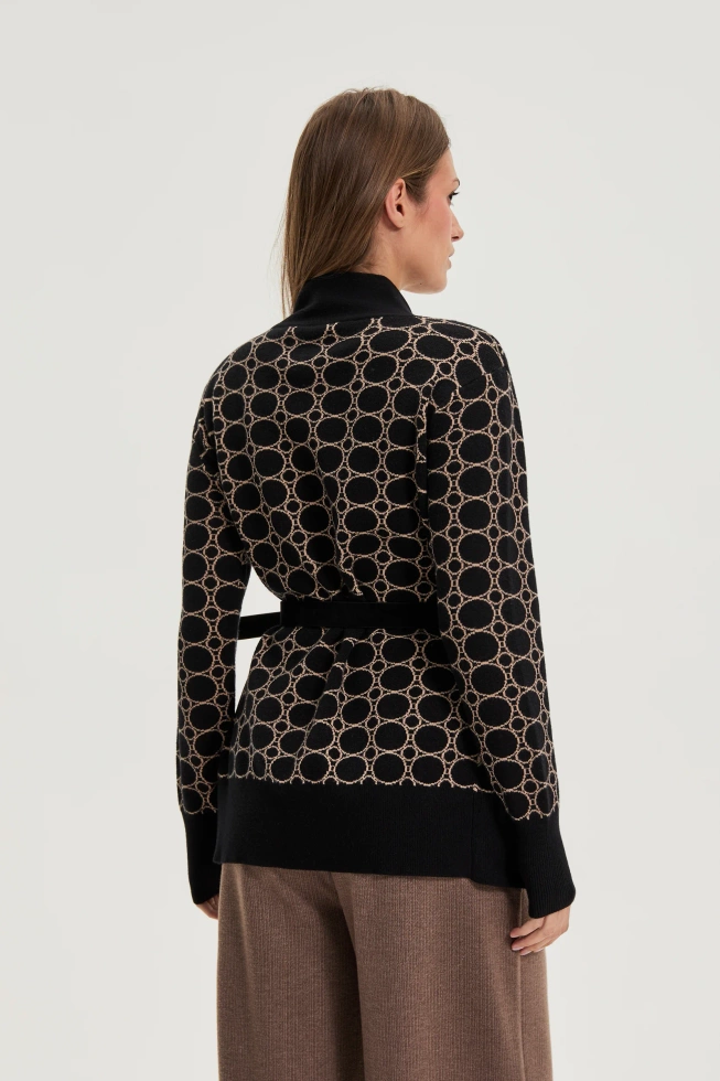 WOMEN'S SWEATER Z-SW-4844 BLACK