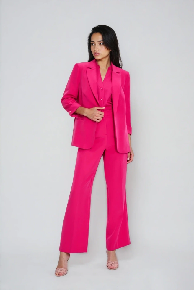 MARYNARKA DAMSKA L-MR-4922 FUCHSIA