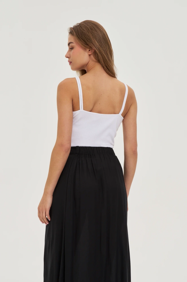 WOMEN'S TOP L-TS-4679 WHITE