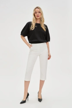 WOMEN'S PANTS L-SP-4615 OFF WHITE