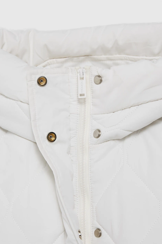 WOMEN'S JACKETS L-KU-4608 OFF WHITE-set