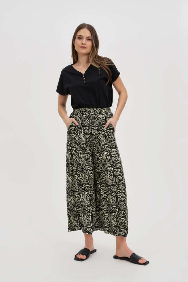 WOMEN'S TSHIRT L-TS-4702 BLACK