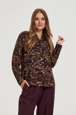 WOMEN'S SHIRT Z-KO-4826 BLACK