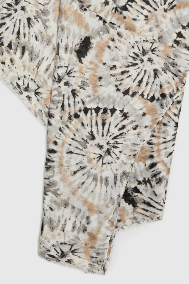 WOMEN'S SCARF L-SZ-4607 BEIGE