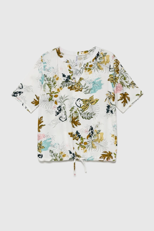 KOSZULA DAMSKA L-KO-4627 OFF WHITE