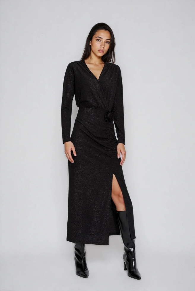 WOMEN'S DRESS Z-SU-4828 BLACK-set