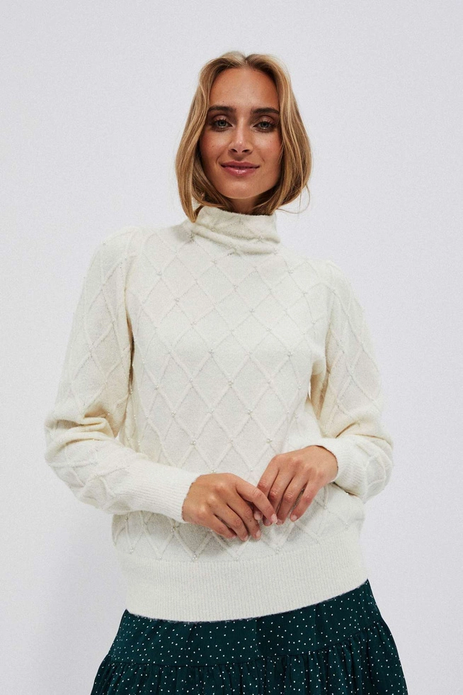 SWETER Z-SW-3933 OFF WHITE