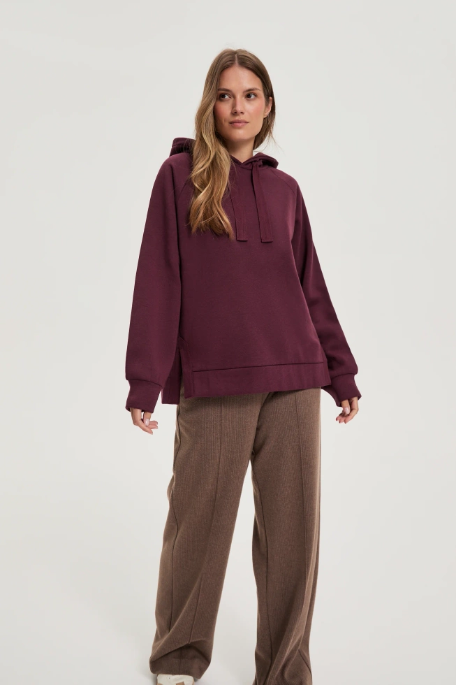 BLUZA DAMSKA Z-BL-4820 BURGUNDY