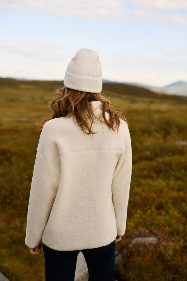 WOMEN'S SWEATSHIRT Z-BL-4800 OFF WHITE