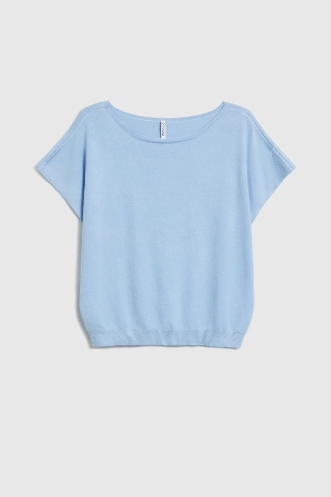 WOMEN'S SWEATER L-SW-4904 L.BLUE