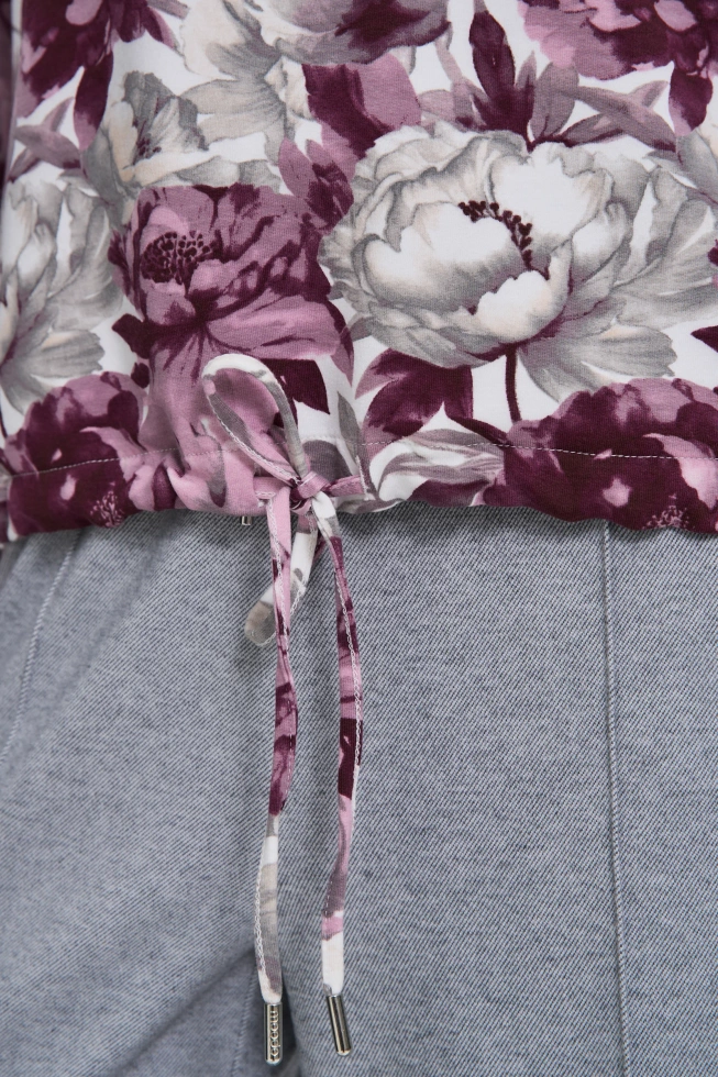 WOMEN'S SWEATSHIRT Z-BL-4806 OFF WHITE