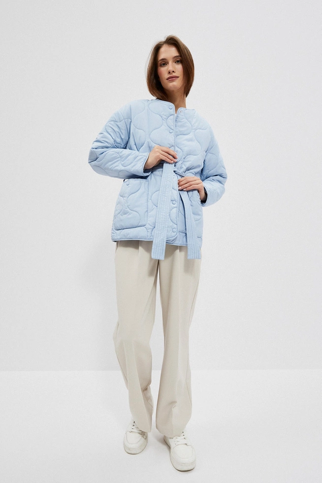 KURTKA DAMSKA L-KU-4008 L.BLUE