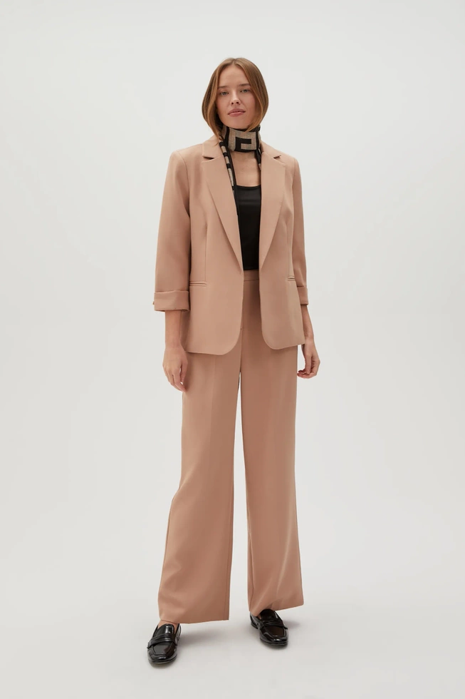 WOMEN'S PANTS L-SP-4607 L.BROWN