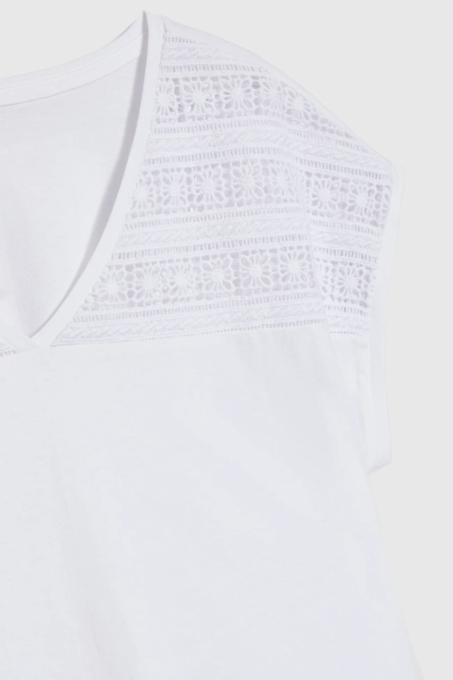KOSZULKA DAMSKA L-TS-4736 WHITE