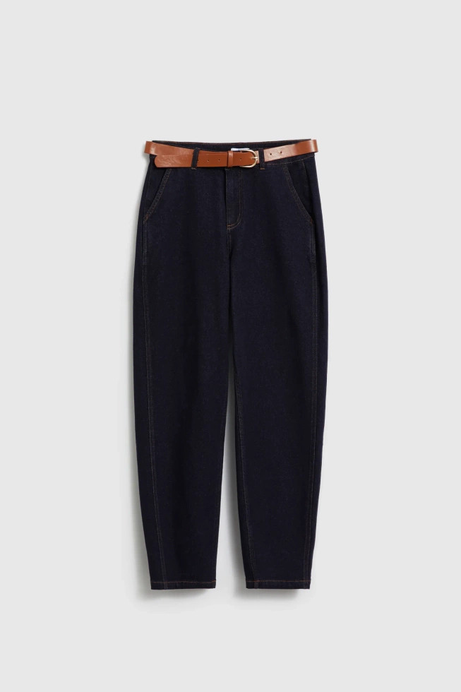 WOMEN'S JEANS L-JE-4908 D.NAVY-set