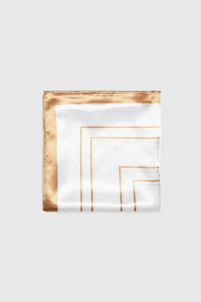 WOMEN'S SCARF L-SZ-4602 WHITE