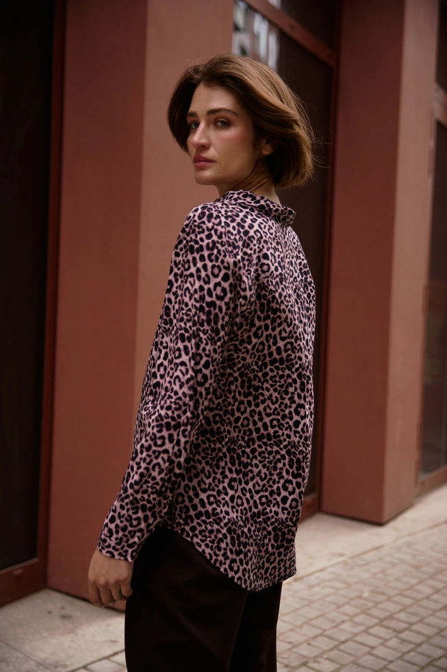 WOMEN'S SHIRT Z-KO-4806 PINK-set
