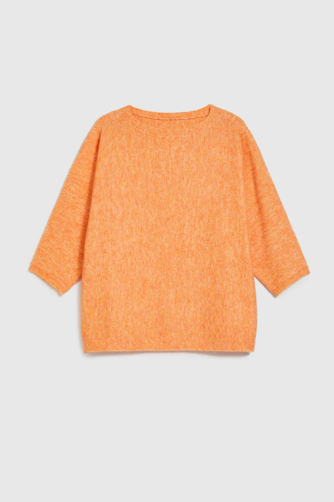 WOMEN'S SWEATER Z-SW-4512 ORANGE MEL