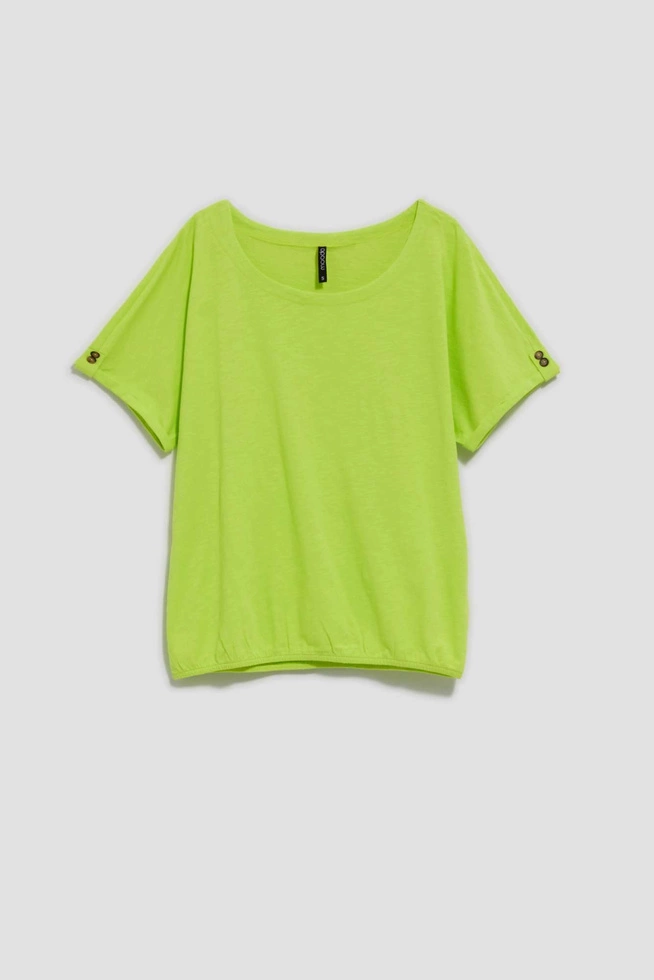 LADIES TSHIRT L-TS-4105 L.GREEN