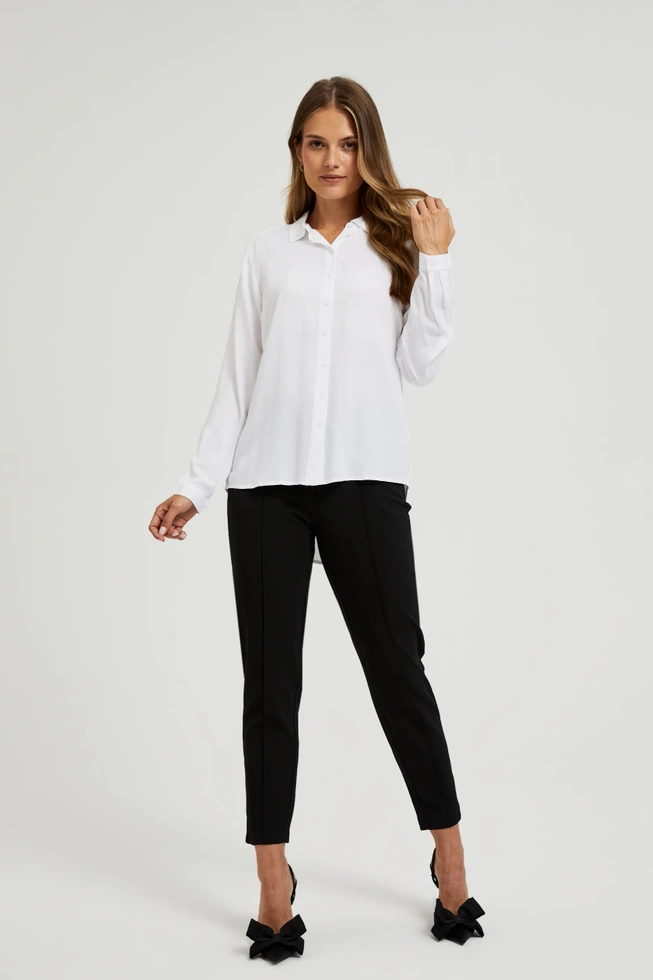 WOMEN'S SHIRT L-KO-4600 WHITE-set