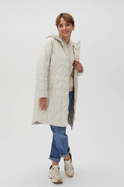 KURTKA DAMSKA L-KU-4604 L.BEIGE