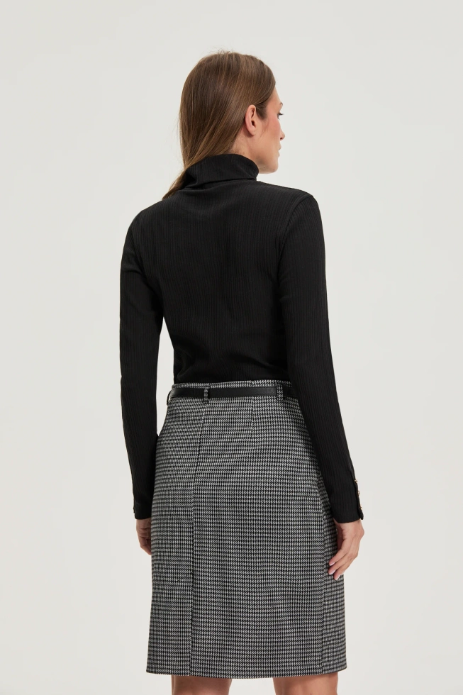 WOMEN'S LONGSLEEVE Z-TS-4818 BLACK