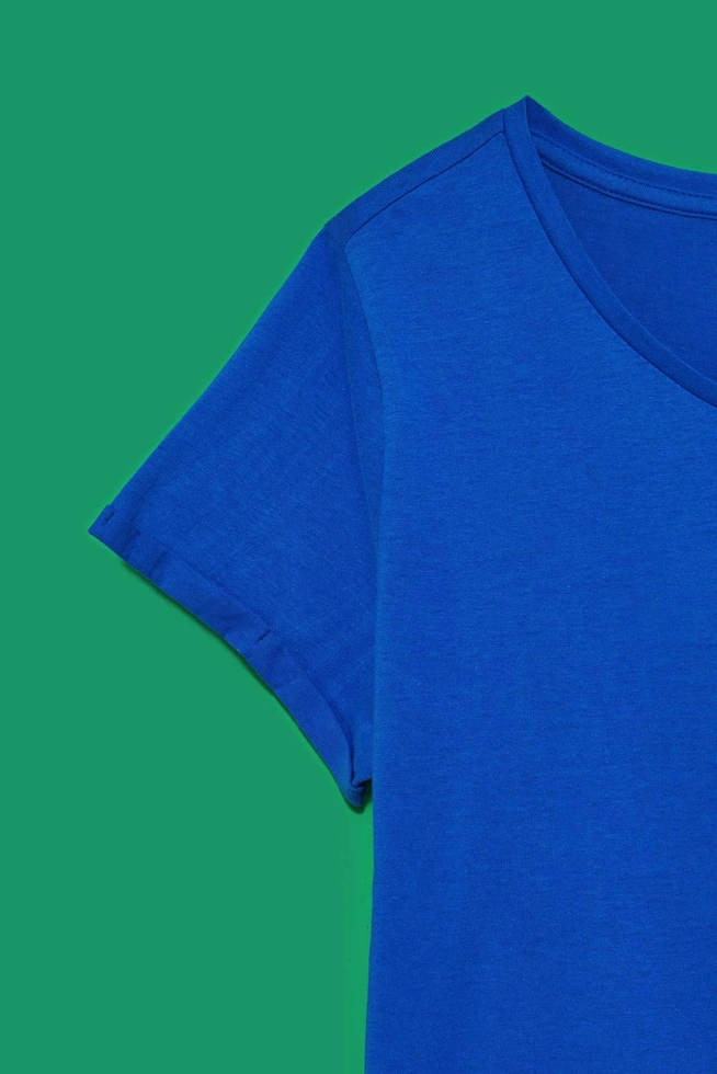 LADIES TSHIRT L-TS-4050 BLUE