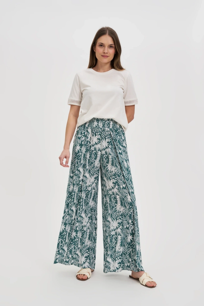 WOMEN'S TSHIRT L-TS-4671 OFF WHITE