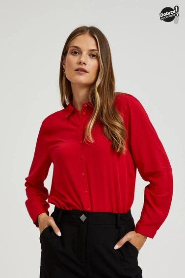 WOMEN'S SHIRT L-KO-4600 RED