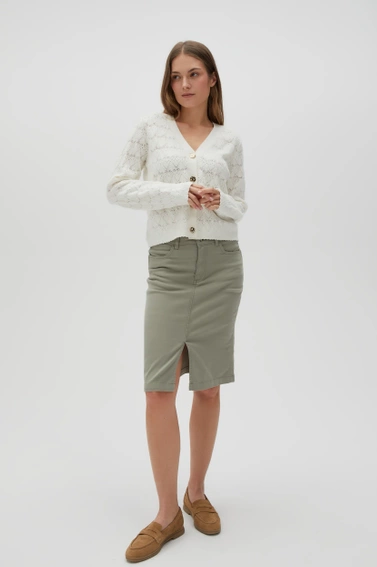 WOMEN'S SKIRT L-SC-4602 OLIVE