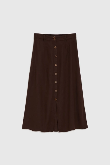 WOMEN'S SKIRT L-SC-4914 D.BROWN