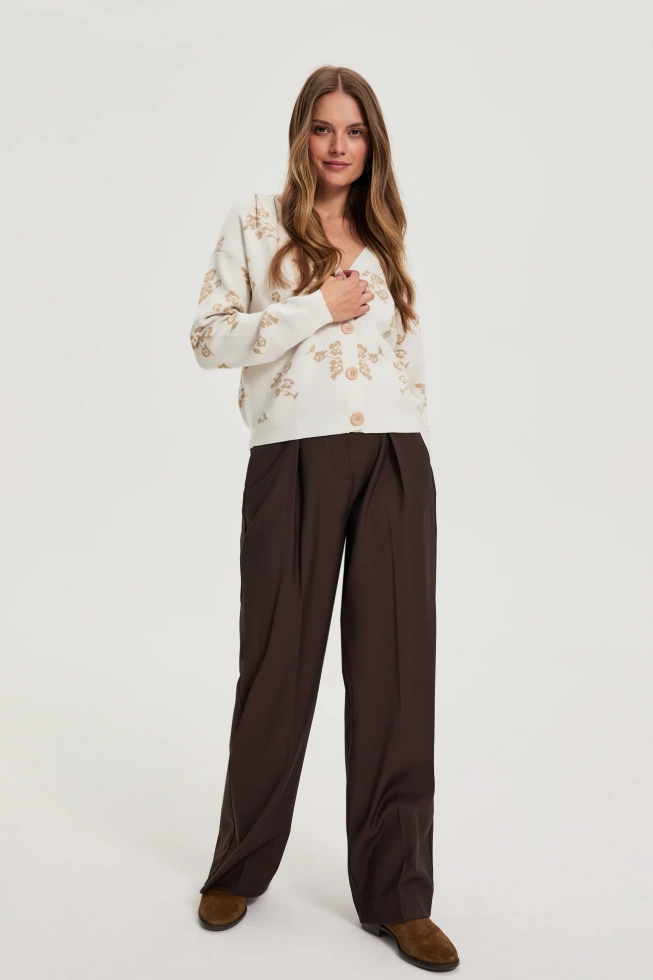 WOMEN'S SWEATER Z-SW-4840 OFF WHITE