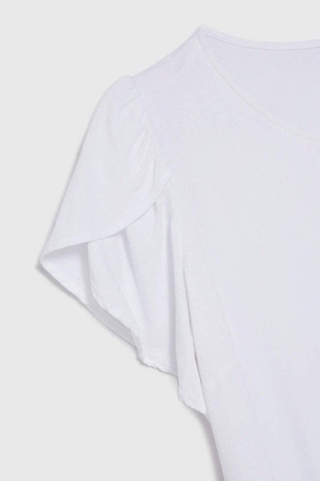 WOMEN'S SHIRT L-KO-4621 OFF WHITE