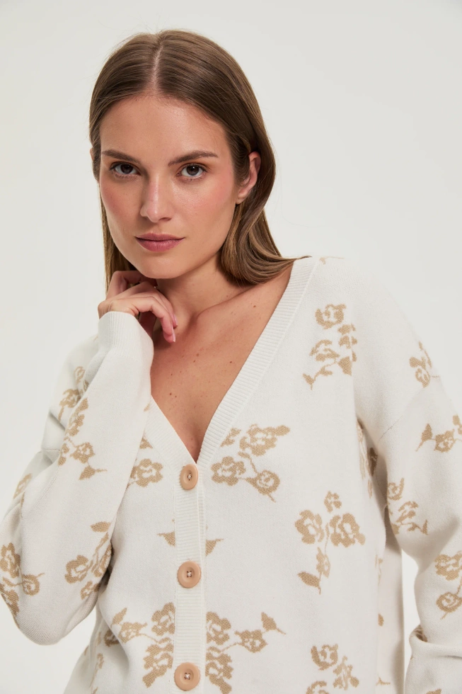 WOMEN'S SWEATER Z-SW-4840 OFF WHITE