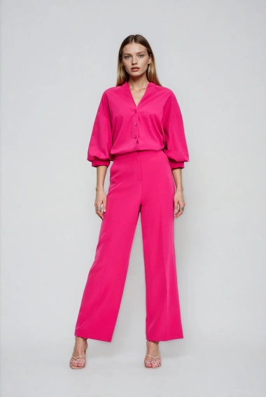 WOMEN'S PANTS L-SP-4915 FUCHSIA
