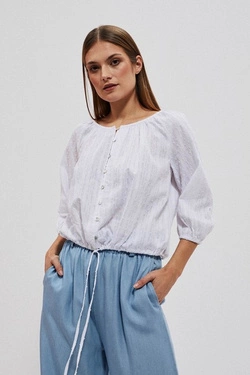 KOSZULA DAMSKA L-KO-4020 WHITE