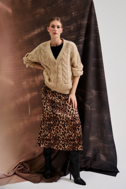 SWETER DAMSKI Z-SW-4808 BEIGE MEL