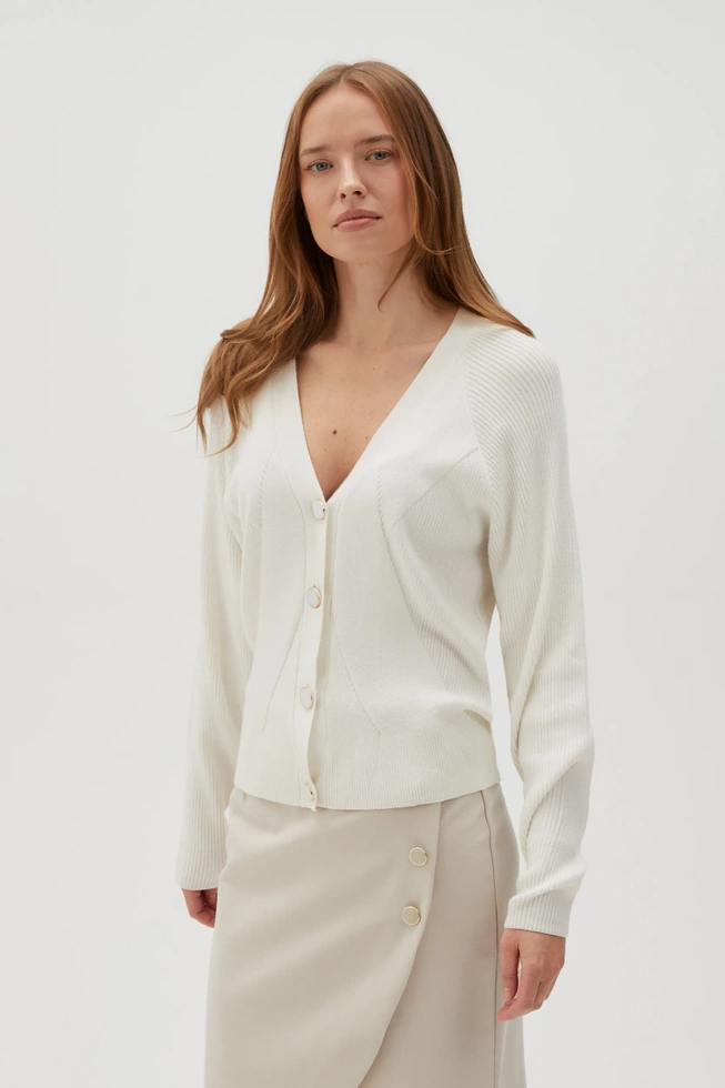 WOMEN'S SWEATER L-SW-4602 OFF WHITE-set