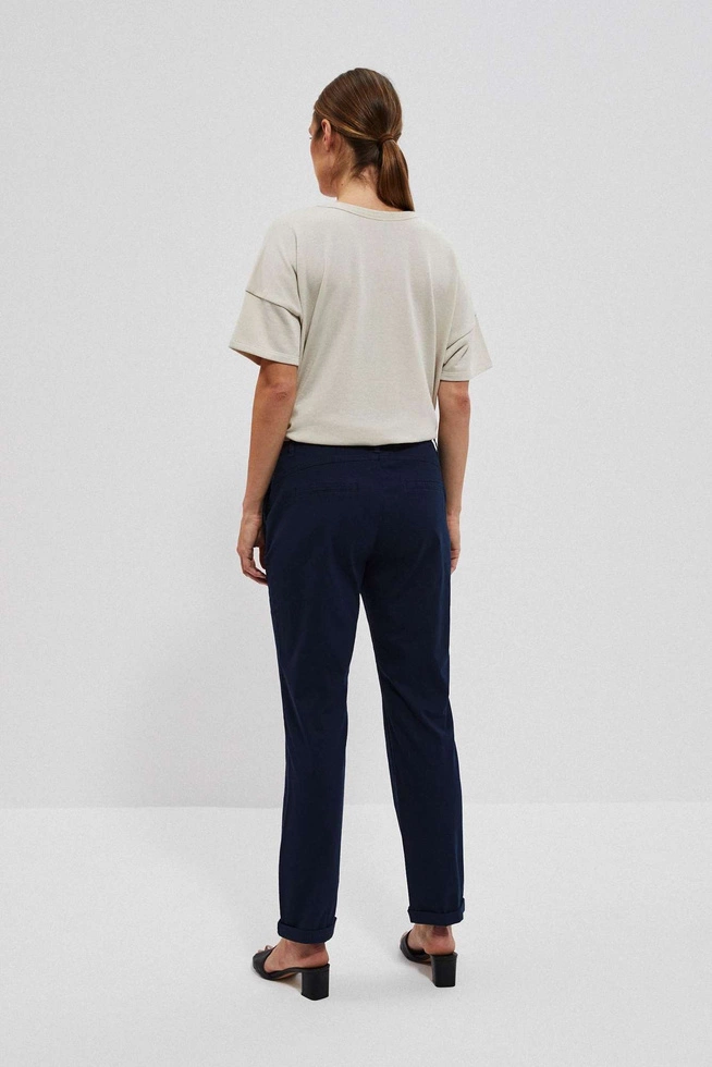 LADIES PANTS L-SP-4014 NAVY