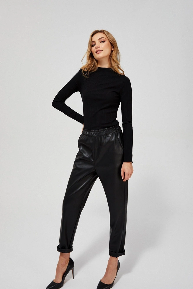 Eco leather pants